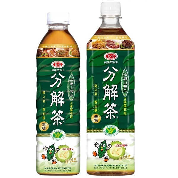 愛之味健康油切分解茶