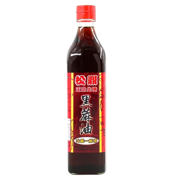松鼎正宗北港黑蔴油 