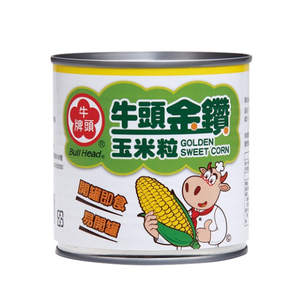 牛頭牌金鑽玉米粒易開罐