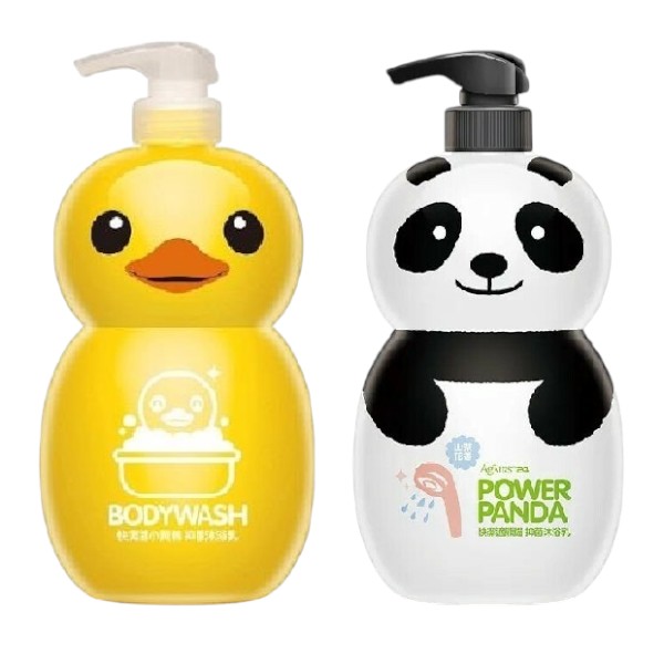 快潔適抑菌沐浴乳 小黃鴨/熊貓