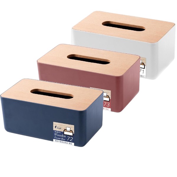 UdiLife簡約木蓋衛生紙盒