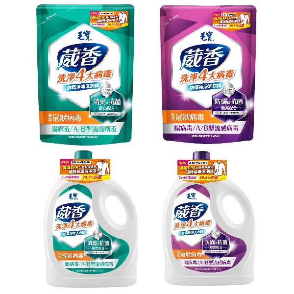 毛寶葳香洗衣精/補充包