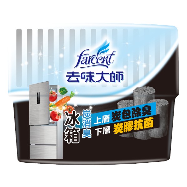 Farcent去味大師備長炭消臭易-冰箱專用