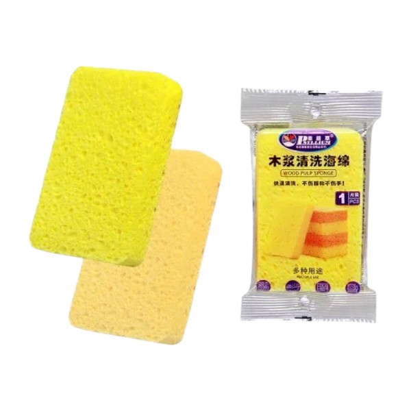 車前草木漿清洗海棉