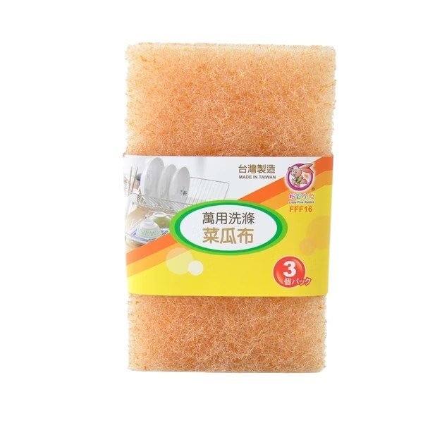 粉彩小兔萬用洗滌菜瓜布 FFF16