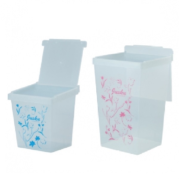 佳斯捷大/小玫瑰園兩段掀蓋式收納桶