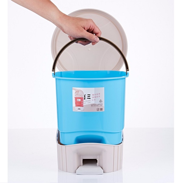 翰庭-雙色創意垃圾桶