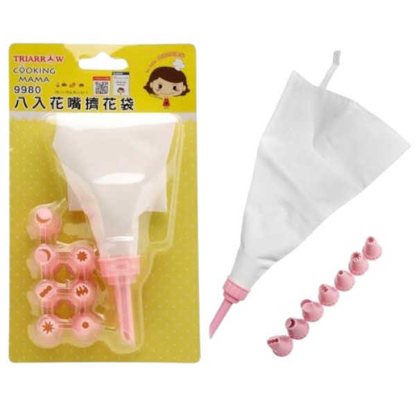 三箭牌八入花嘴擠花袋