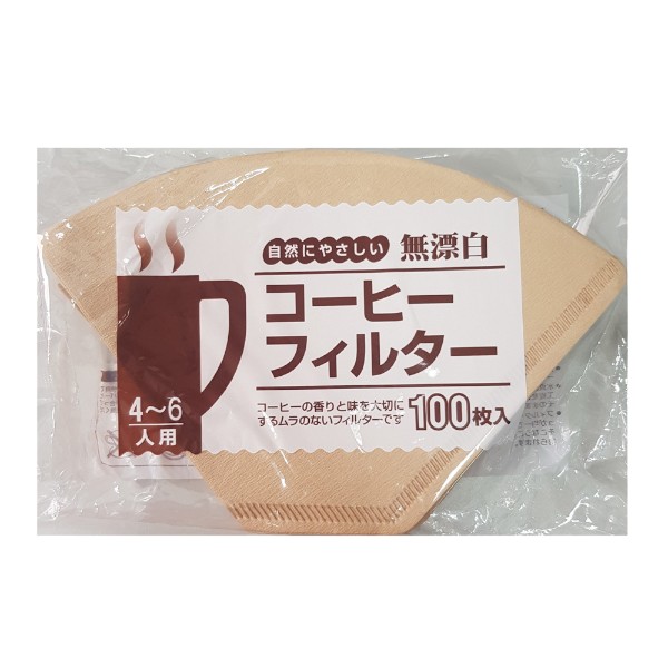寶馬牌扇形咖啡濾紙 100枚