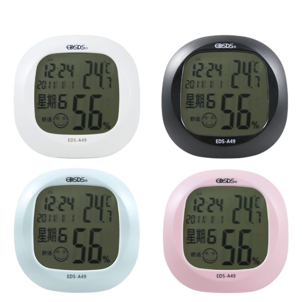 愛迪生液晶顯示溫濕度計 EDS-A49