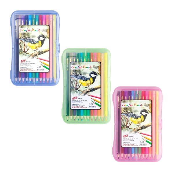 SKB彩色鉛筆12色