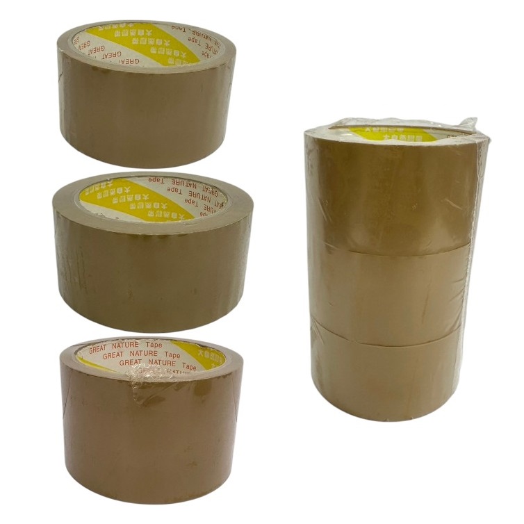 封箱土棕膠帶