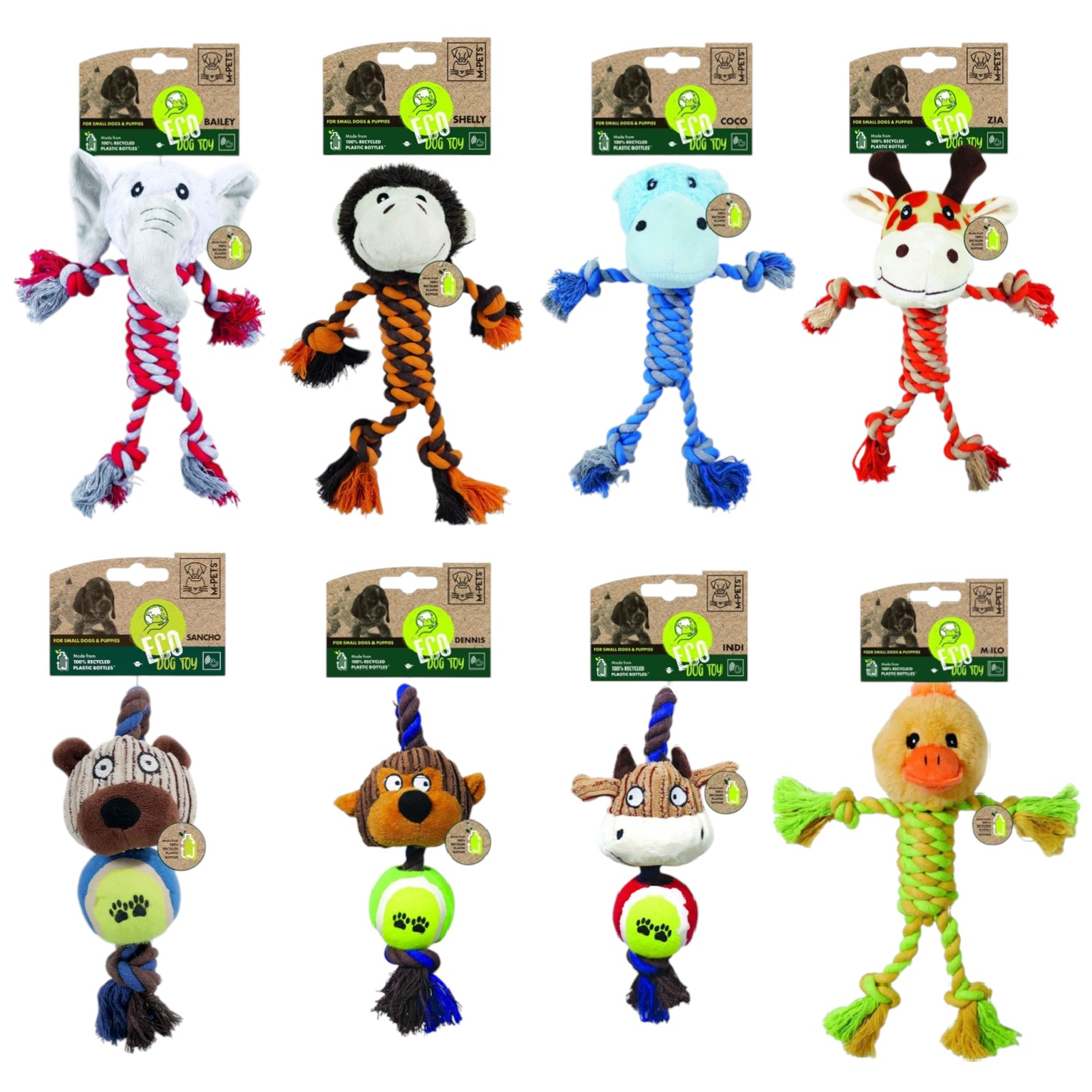 M-PETS 犬用吱吱玩具