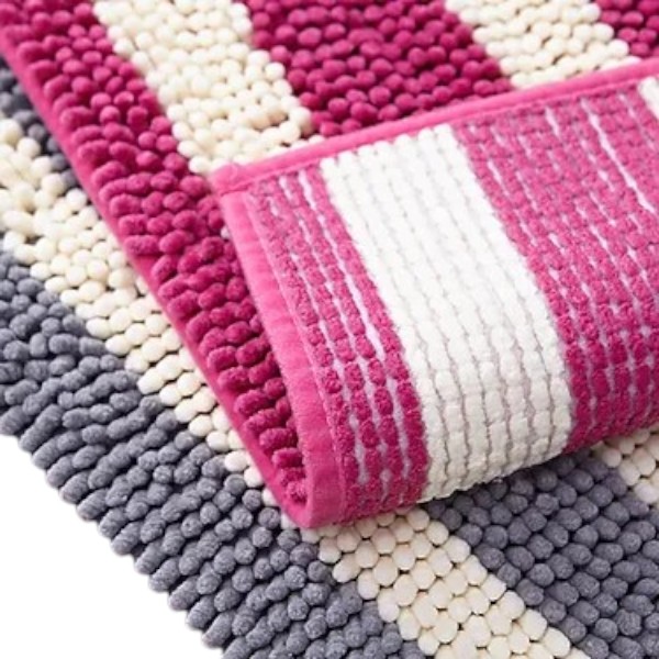 雙色雪尼爾門墊