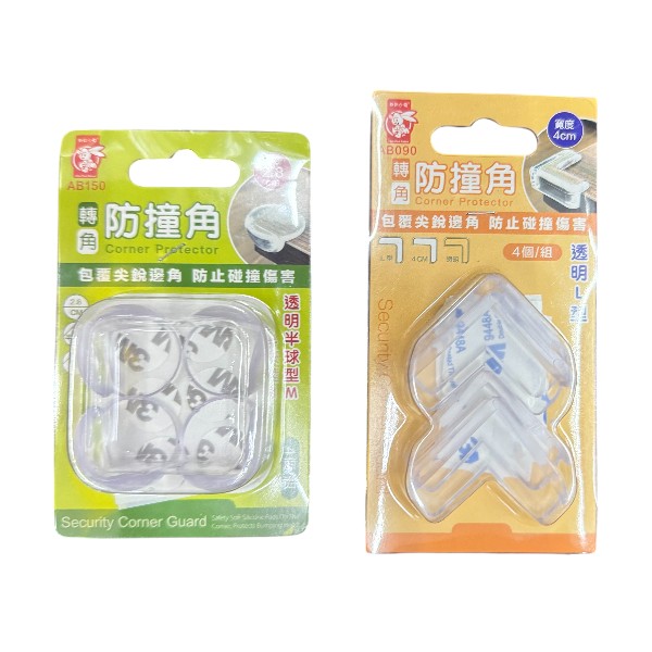 粉彩小兔透明防撞角