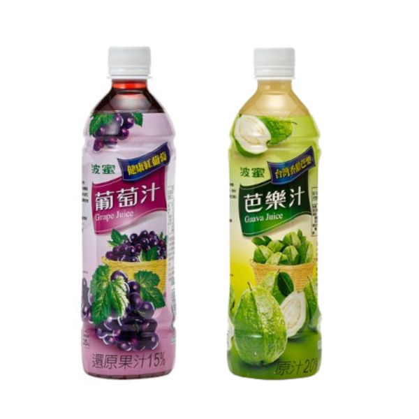 波蜜 芭樂汁/葡萄汁 4入裝