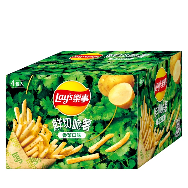 樂事鮮切脆薯香菜口味