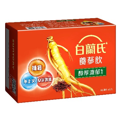 白蘭氏養蔘飲 醇厚濃郁複方 6入