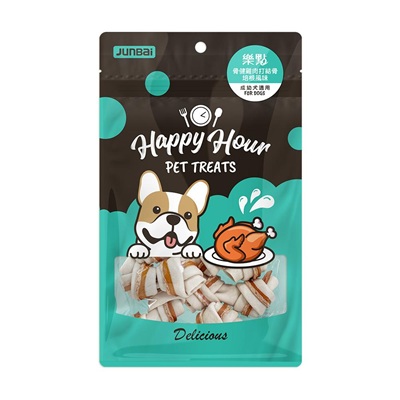 樂點骨健雞肉打結骨培根風味 